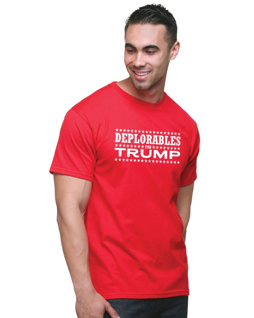 Trump Support T-Shirt - Red Political Apparel for Campaign Rallies & Conservative Events | Patriotic Gift for MAGA Fans