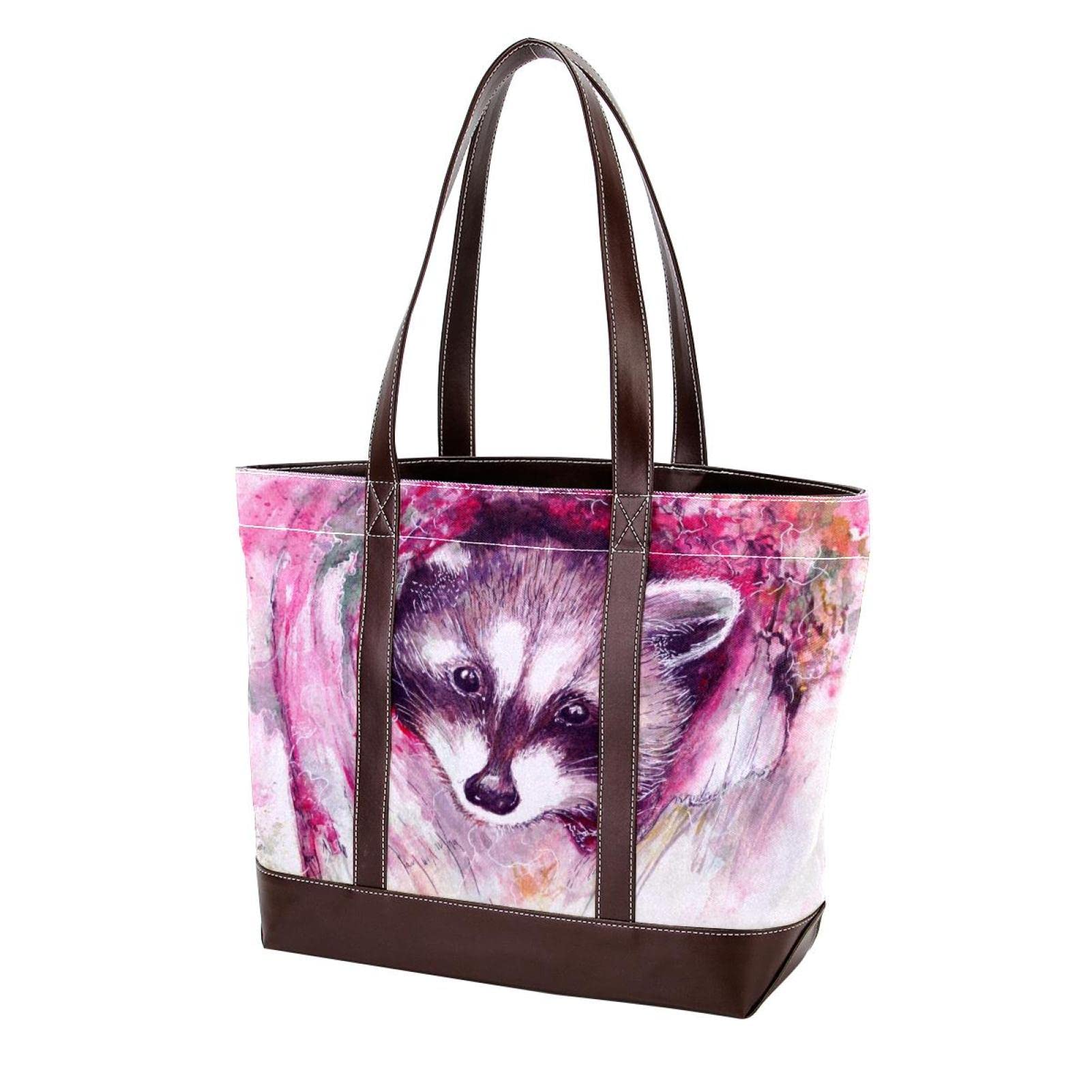 Abstract Mandala Colorful Tote Bags for Women - Large Leather Canvas Shoulder Purses & Handbags with Top Handle, Hobo Satchel Bags - Perfect for Work, Travel & Beach Day Essentials