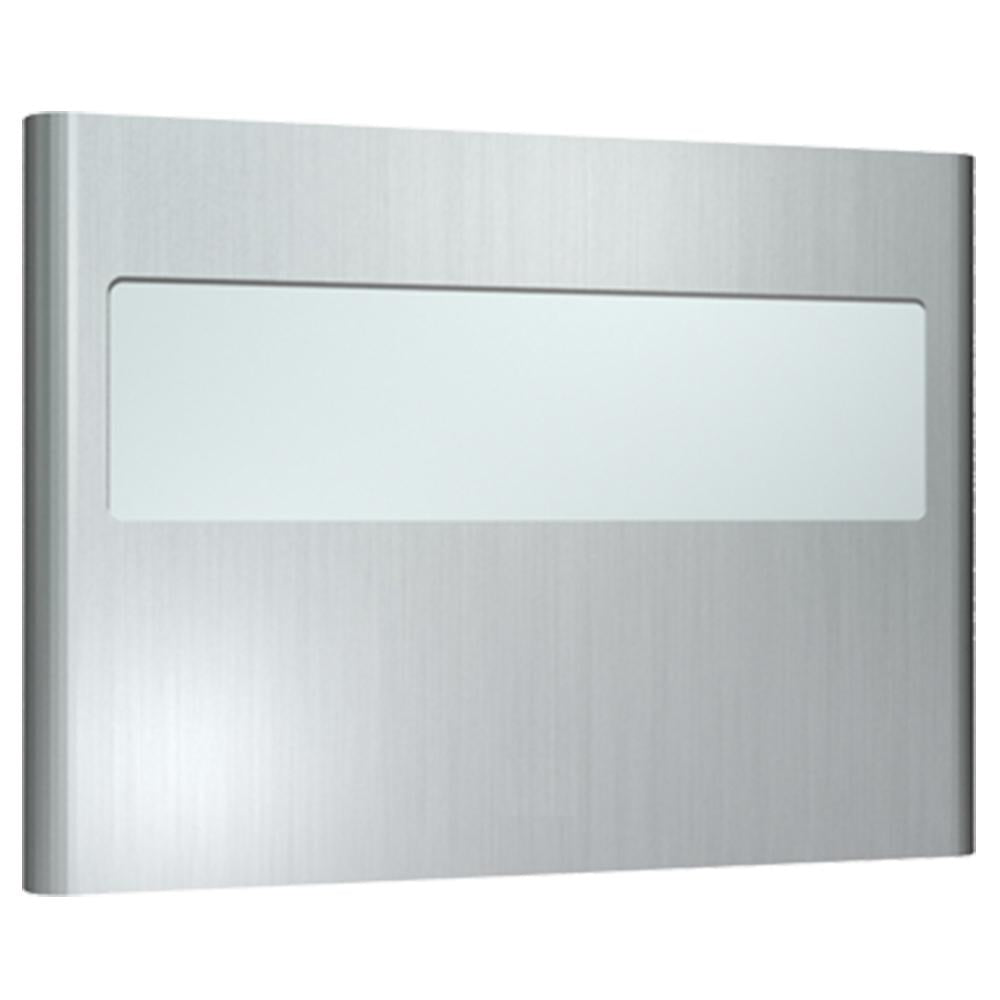 ASI 9477 SM Profile Seat Cover Dispenser - Surface Mounted Satin Finish for Salon, Spa & Medical Office Hygiene Protection