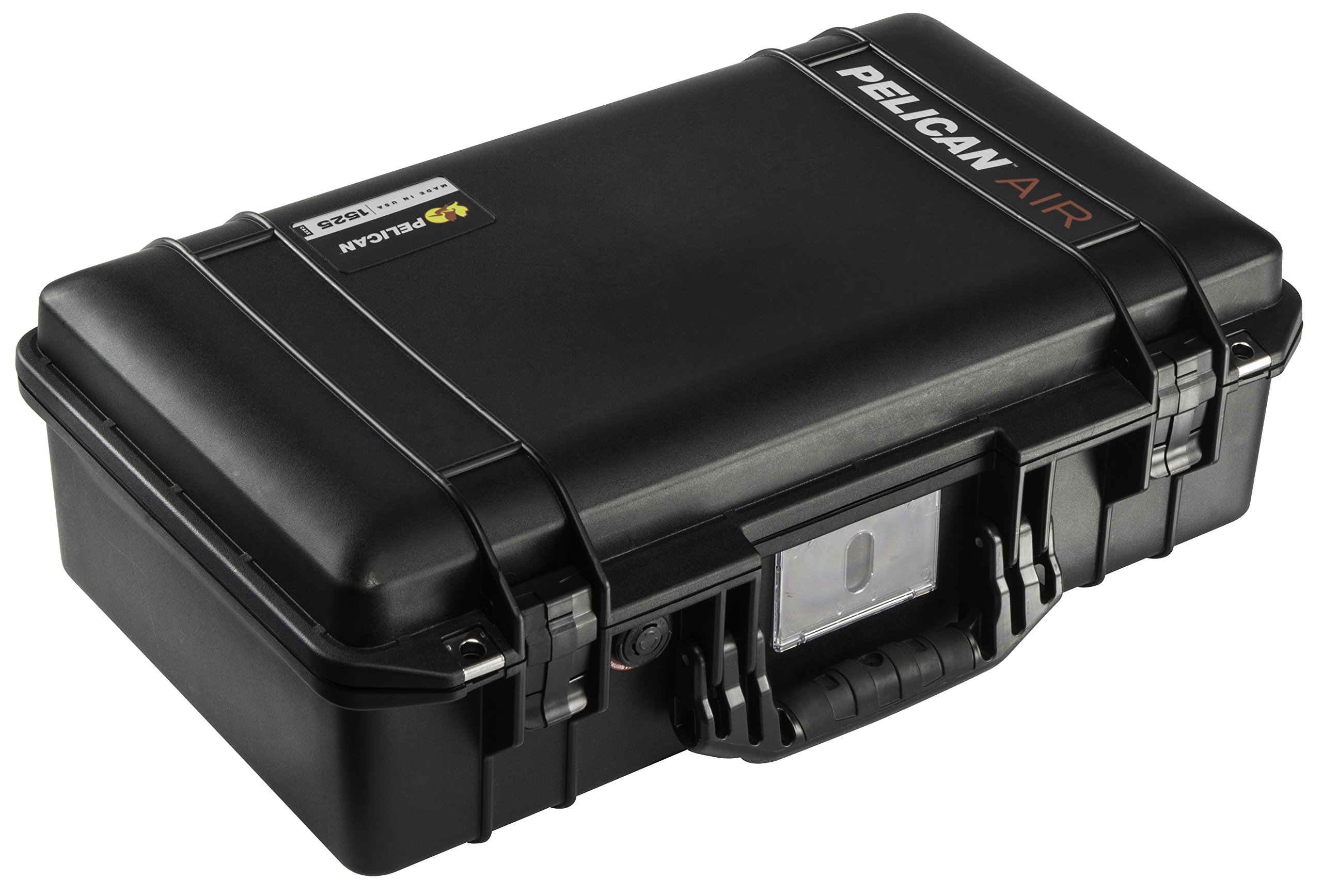 Pelican Air 1525 Waterproof Hard Case with Customizable Padded Dividers - Black | Shockproof & Dustproof Protective Case for Camera Equipment, Drones, Electronics | Perfect for Travel, Outdoor Adventures & Professional Use