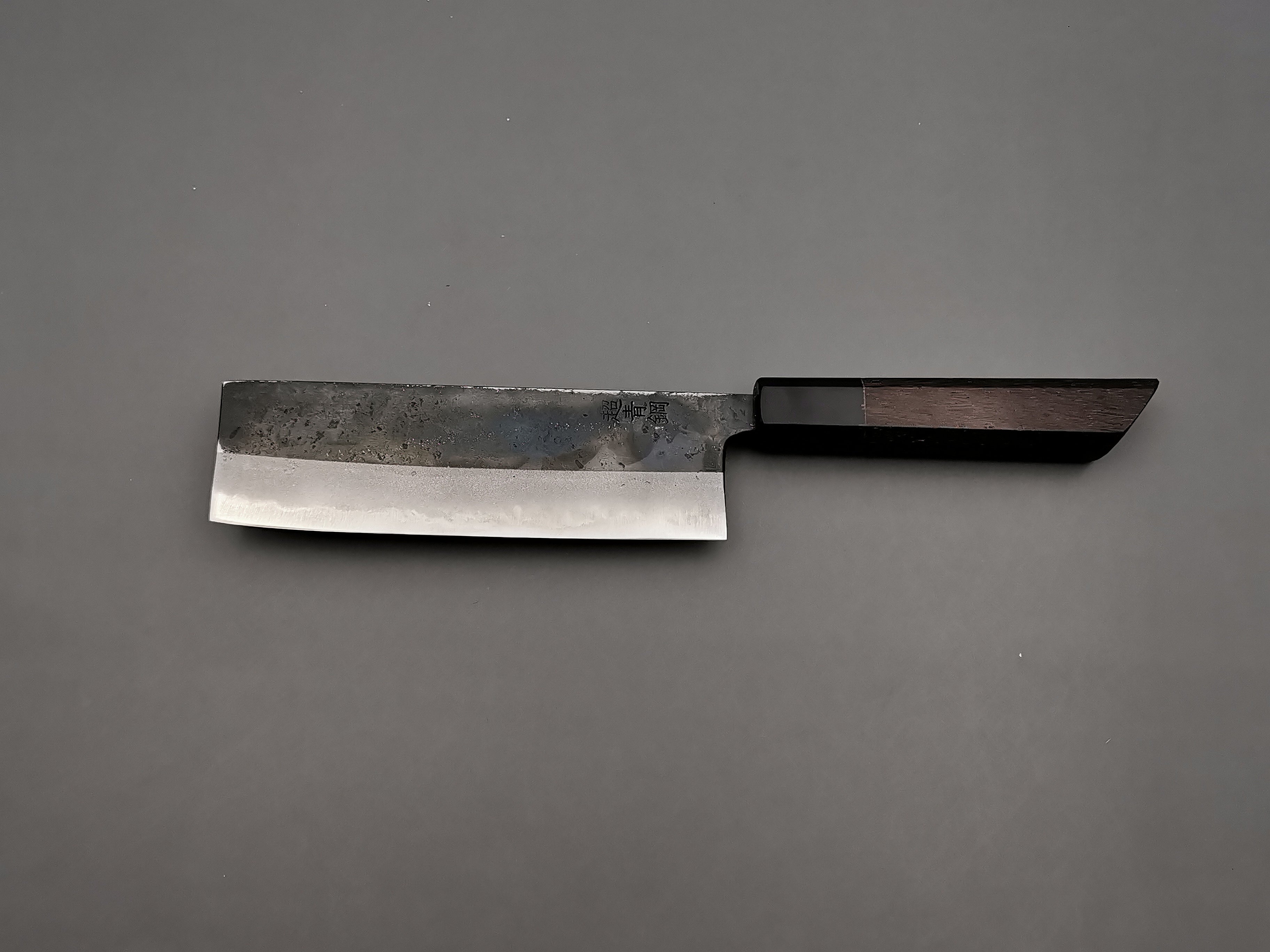 Hatsukokoro Kurosagi Nakiri Japanese Chef Knife - High Carbon Steel Blade for Precision Slicing, Dicing & Chopping - Perfect for Sushi, Vegetables & Meat Preparation