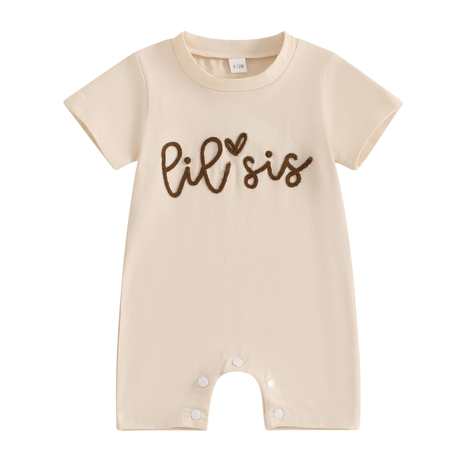 YINGISFITM Newborn Baby Outfit - Short Sleeve Bubble Romper Jumpsuit for Infant Boys & Girls | Soft Summer Baby Clothes for Siblings | Perfect for Photoshoots, Family Gatherings & Daily Wear
