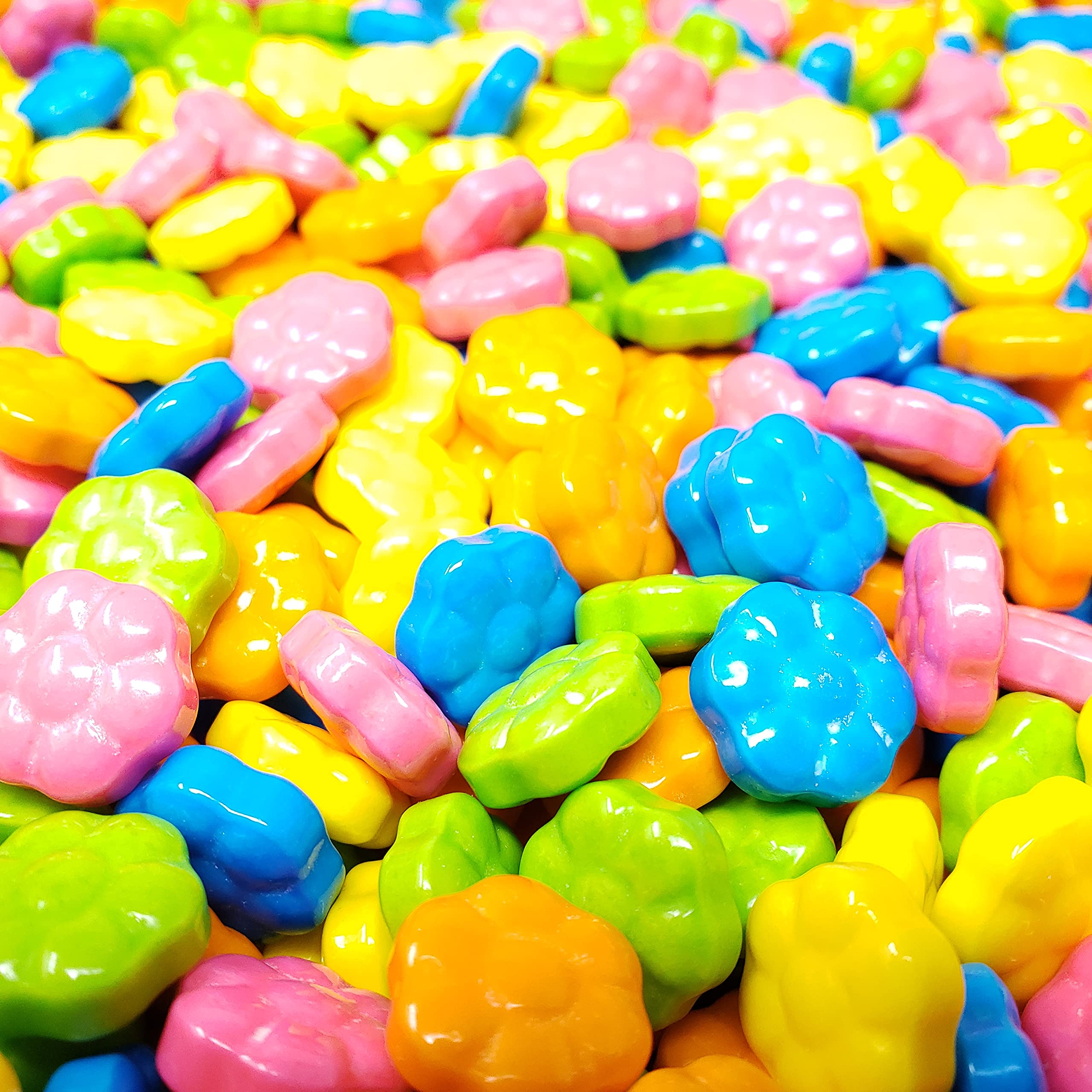 Flower Power - 1 Lb Flower Shaped Candy for Gifts, Parties & Dessert Decorations | Bulk Candy for Weddings, Baby Showers & Birthday Celebrations