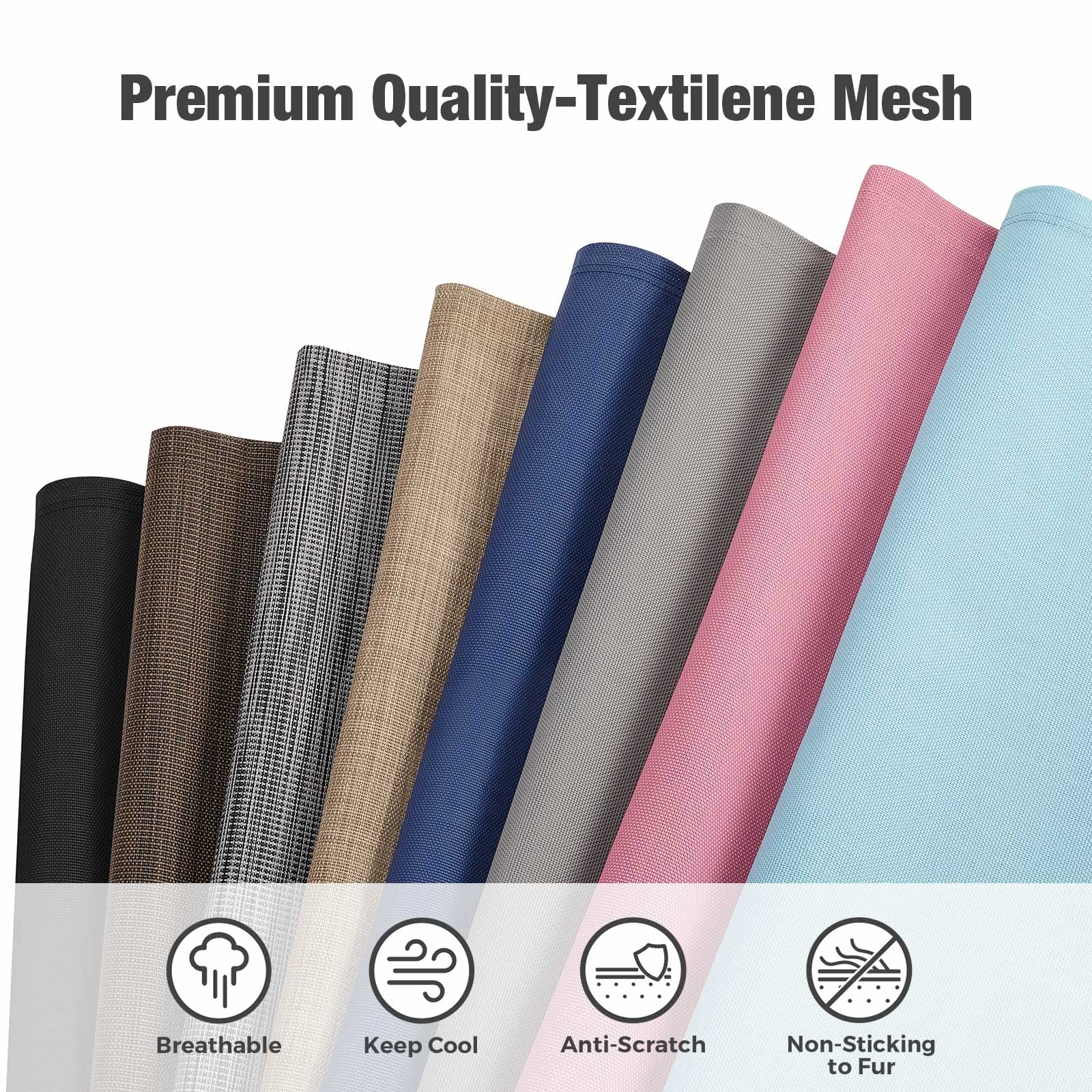 Veehoo Chew Proof Cooling Dog Bed - Durable Raised Pet Cot for Indoor/Outdoor Use