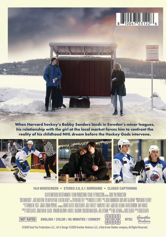 Odd Man Rush [DVD] - Hockey Comedy Movie for Fans - Perfect for Movie Nights & Sports Enthusiasts