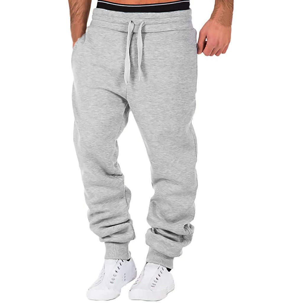 Men's Casual Printed Pocket Pants - Work & Sport Overalls with Splicing Design | Perfect for Office, Outdoor Activities & Everyday Wear