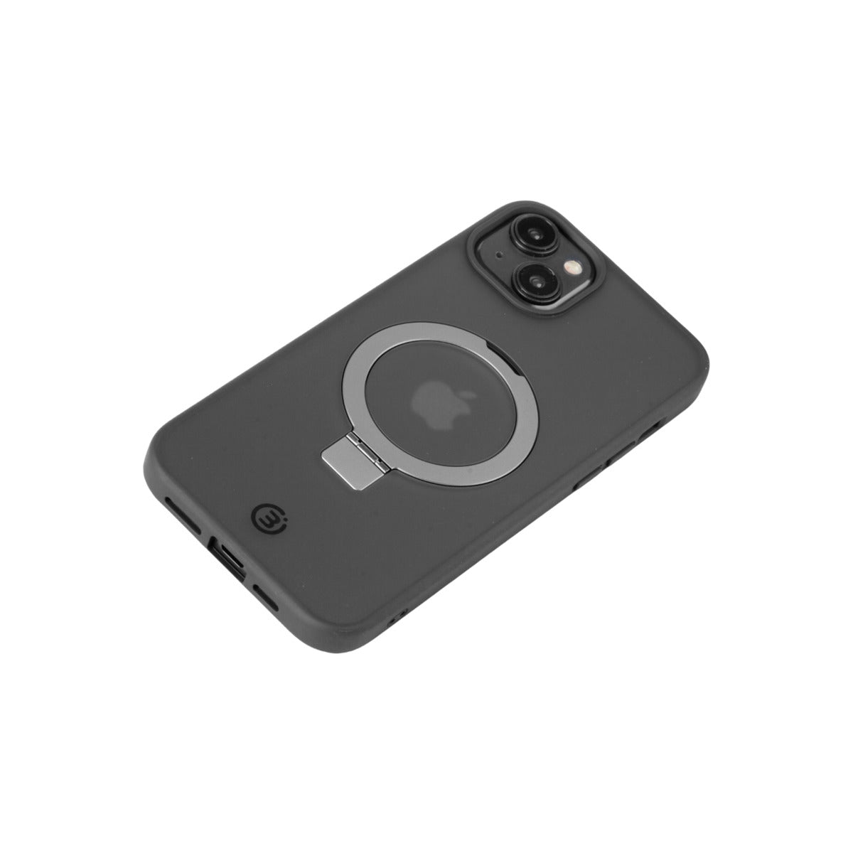 3sixT Neo Stand for Apple iPhone 15 Plus - Adjustable Phone Holder, Durable Black Design - Perfect for Desk, Car, and Home Use