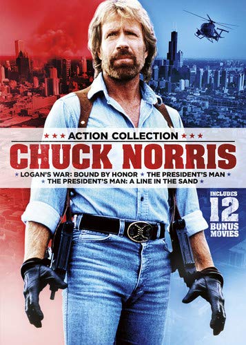 Chuck Norris 15-Film Action Pack Collection - Best Martial Arts & Action Movies for Movie Nights, Gifts, and Home Entertainment