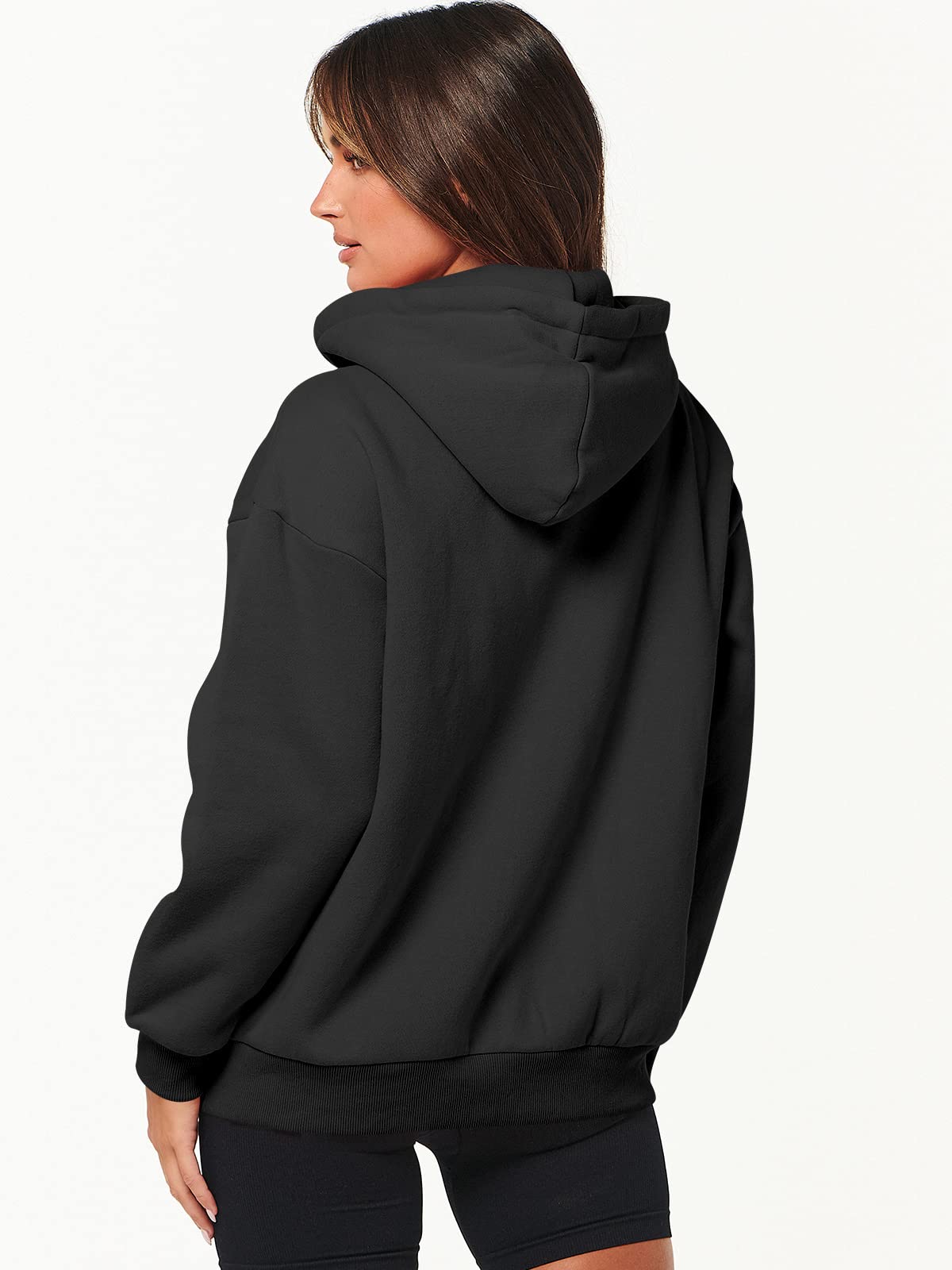 ANRABESS Women's Zip Up Hoodie - Oversized Fleece Sweatshirt with Pockets, Long Sleeve Y2K Jacket for Fall 2025 Fashion | Cozy Loungewear, Streetwear & Casual Outfits