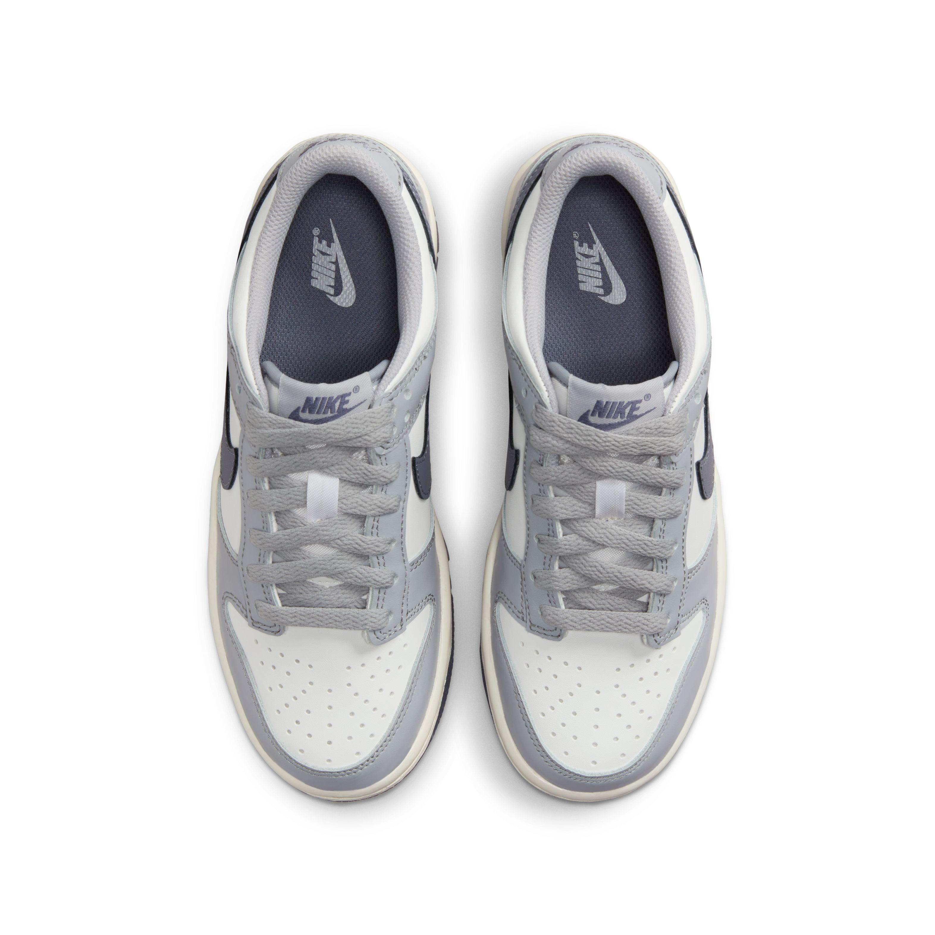 Nike Kids Dunk Low 'Platinum Tint' Sneakers - Lightweight Comfortable Basketball Shoes for Boys & Girls - Perfect for School, Sports & Casual Wear