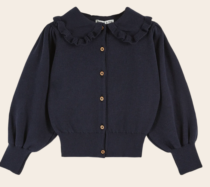 Emile & Ida Volante Cardigan for Women - Soft Knit Sweater, Lightweight & Comfortable, Perfect for Casual Wear, Office & Fall Outfits