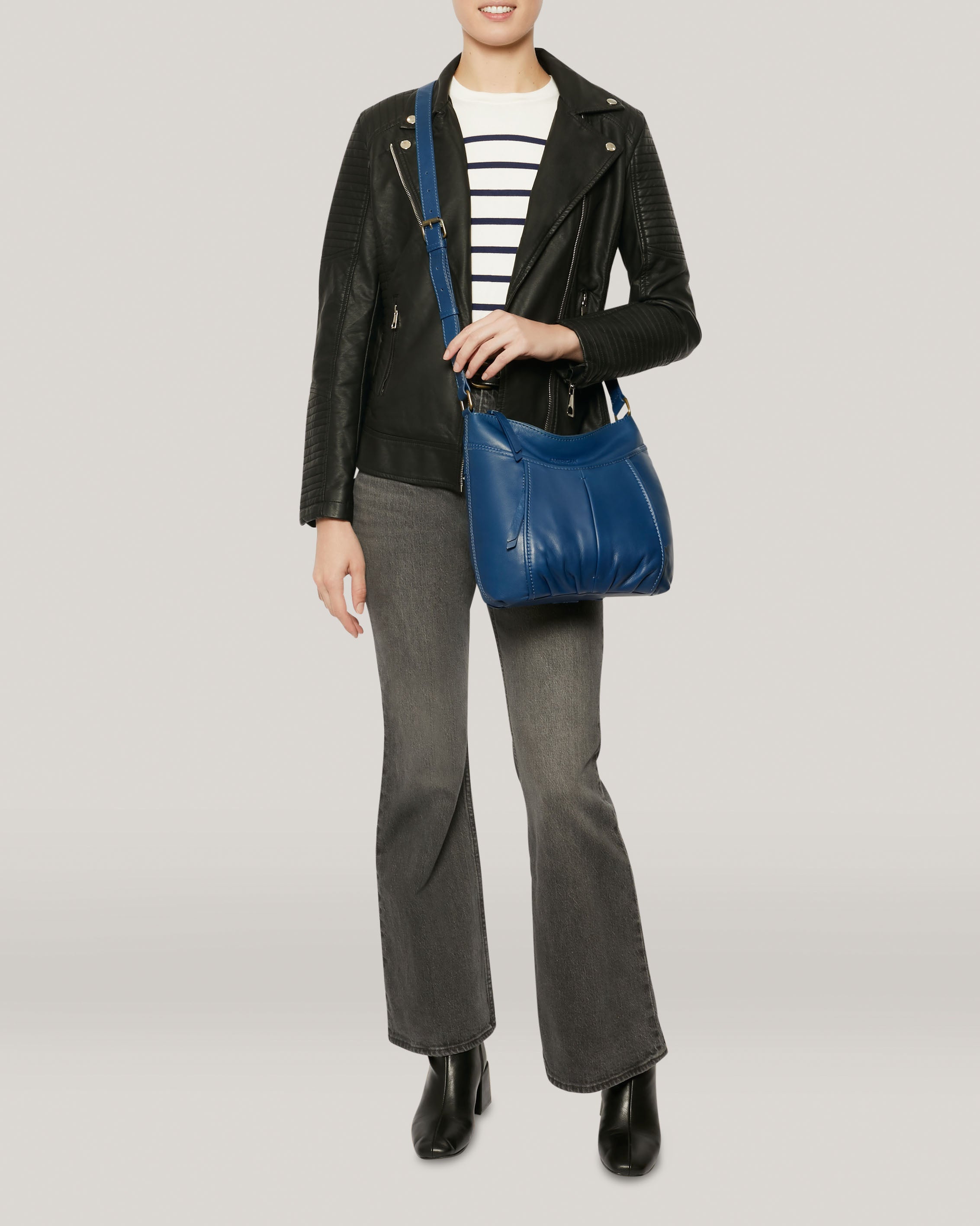 Lennie Double Entry Crossbody Bag for Women - Stylish & Secure Shoulder Purse - Perfect for Travel, Work, and Everyday Use
