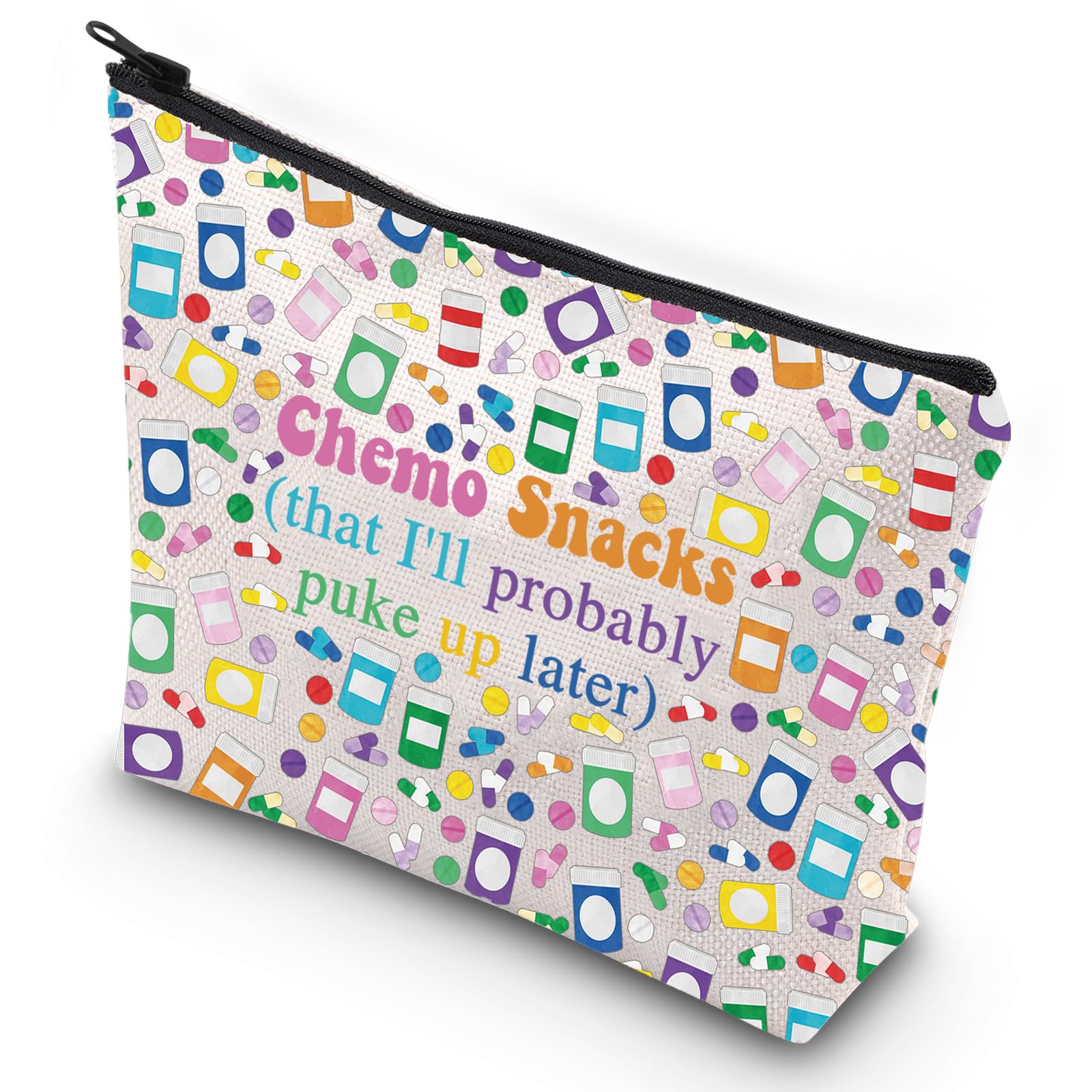 G2TUP Funny Chemo Snacks Care Package - Thoughtful Gift for Women Warriors Battling Cancer | Chemotherapy Support Bag with Healthy Snacks | Perfect for Hospital Visits & Recovery Days