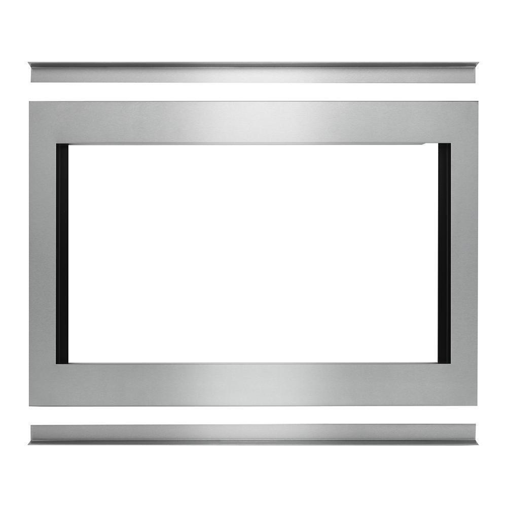 Amana MKC3150ES 30-Inch Traditional Convection Microwave Trim Kit - Stainless Steel Oven Surround for Built-In Installation | Perfect for Kitchen Remodeling & Appliance Upgrades