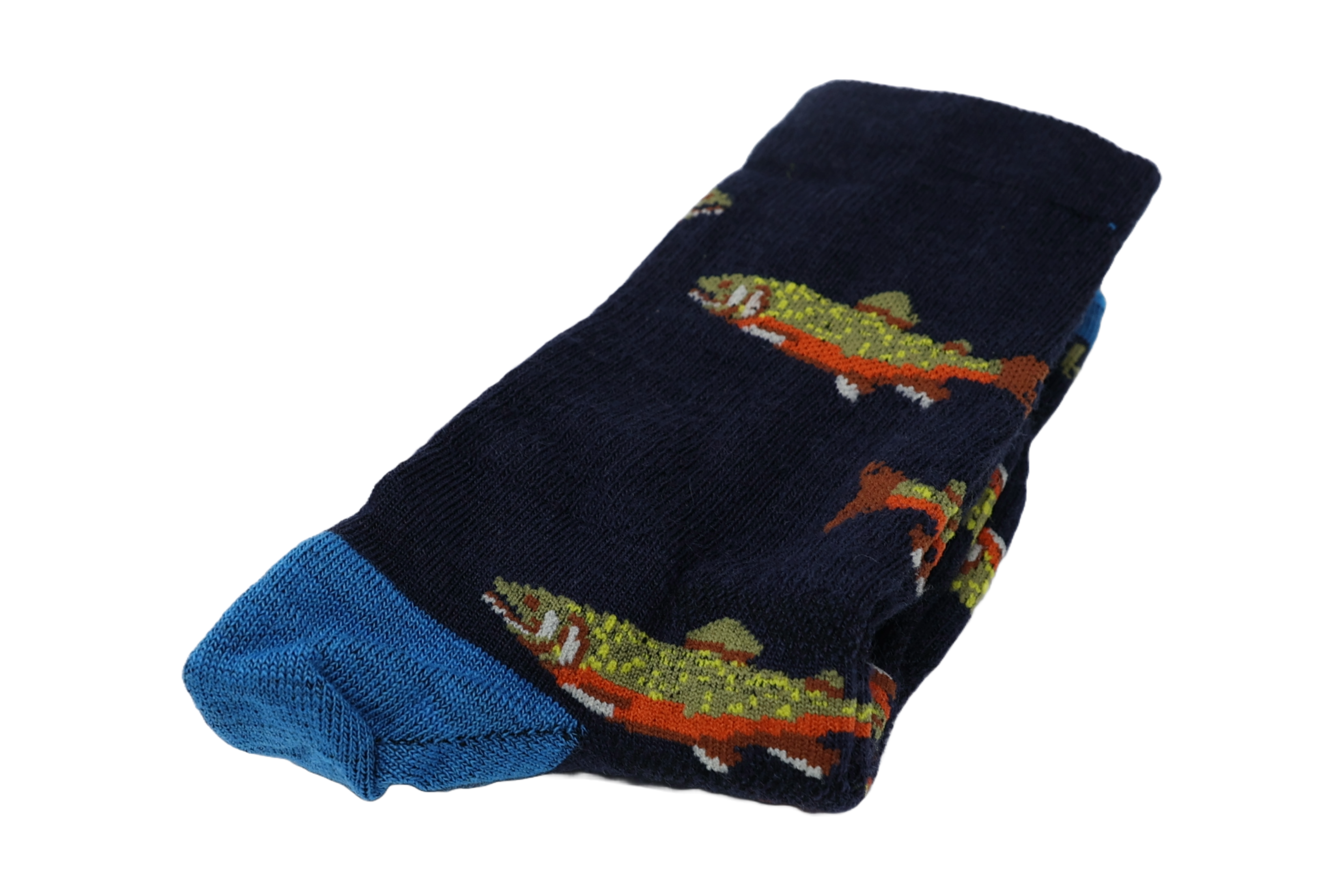 Brook Trout Fishing Socks for Men & Women - Comfortable Outdoor Hiking & Camping Socks - Perfect for Anglers & Nature Lovers