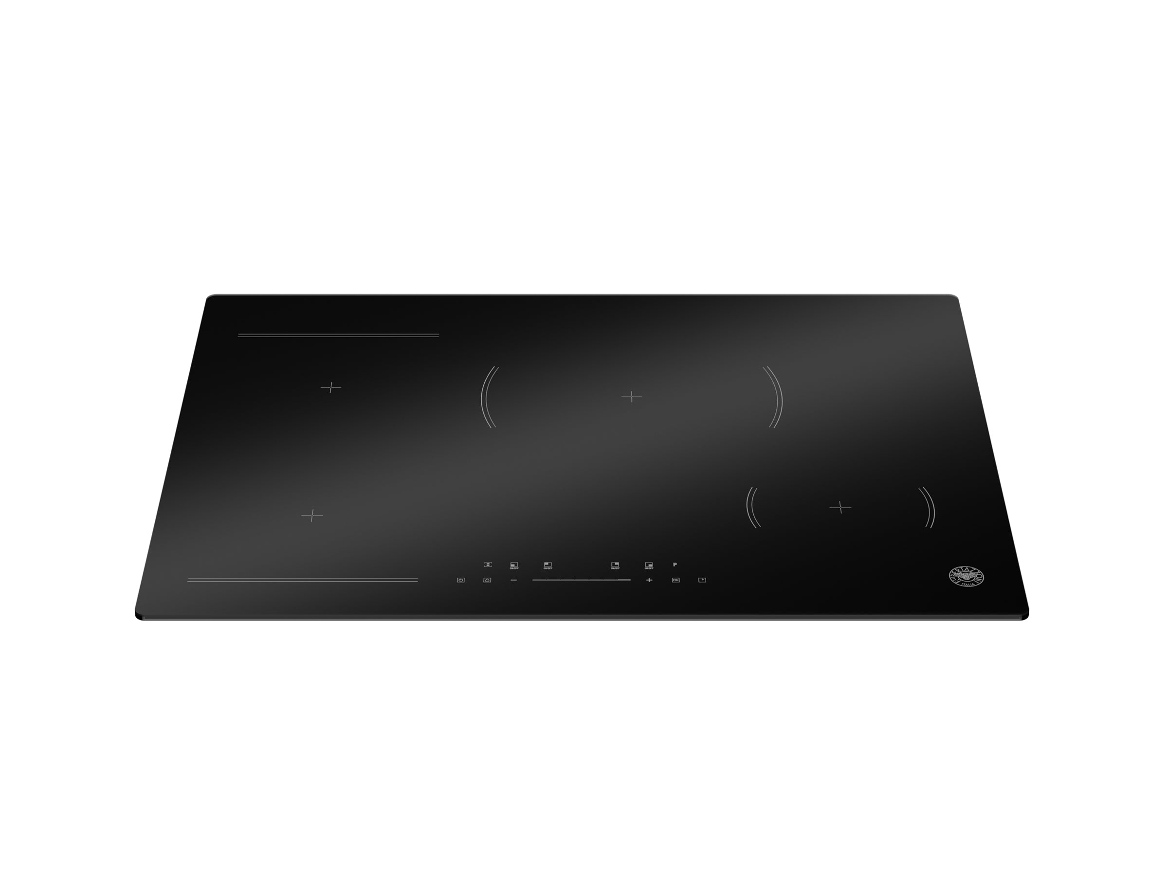 Bertazzoni PE304INDXV 30-Inch Induction Cooktop in Nero Black - Premium Italian Kitchen Appliance for Modern Home Cooking & Entertaining