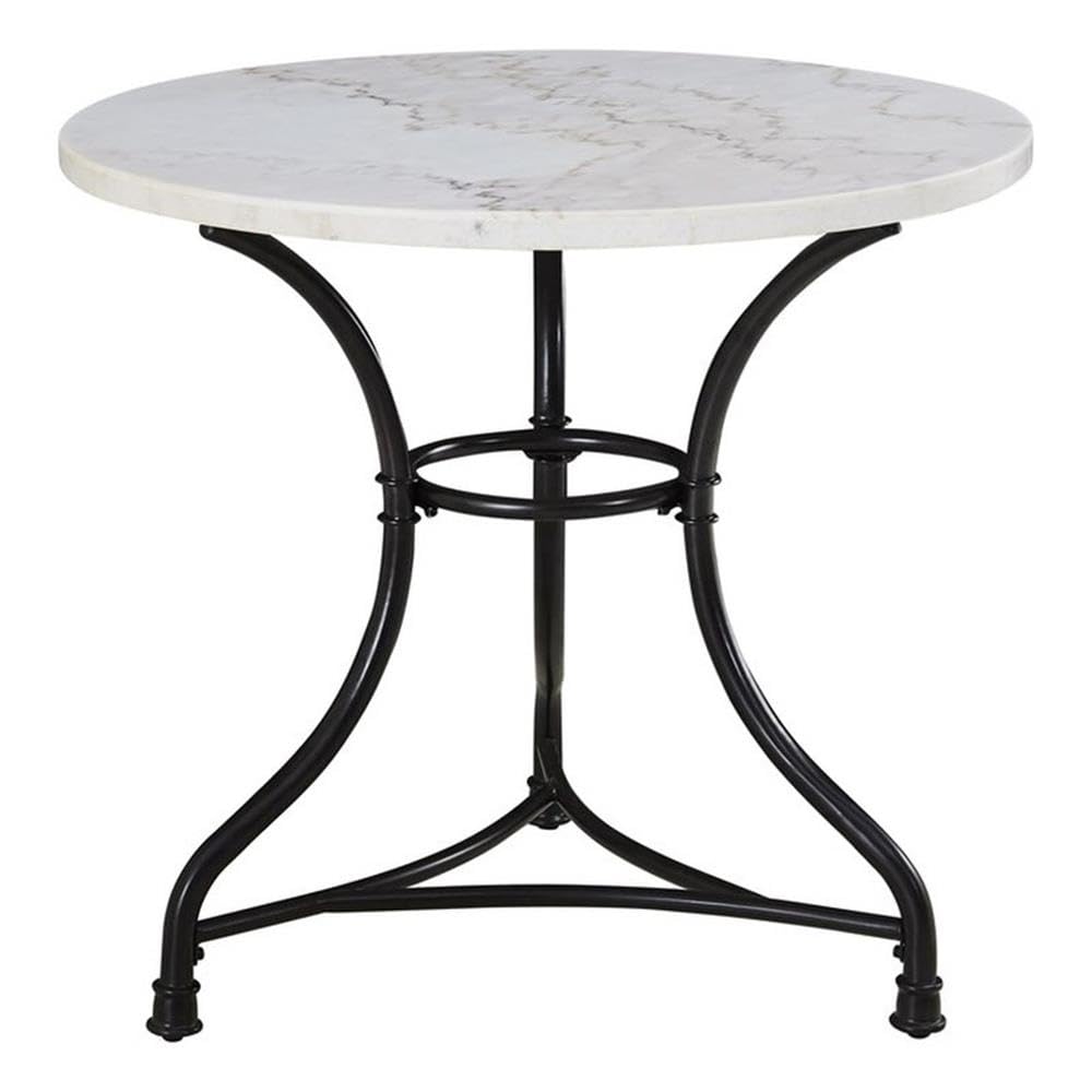 Steve Silver Claire Marble French Bistro Dining Table - 34