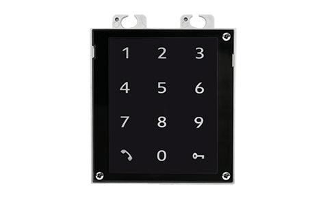 2N Telecommunications 9155047 Intercom System Accessory Keypad - Secure Access Control for Office Buildings & Gated Communities