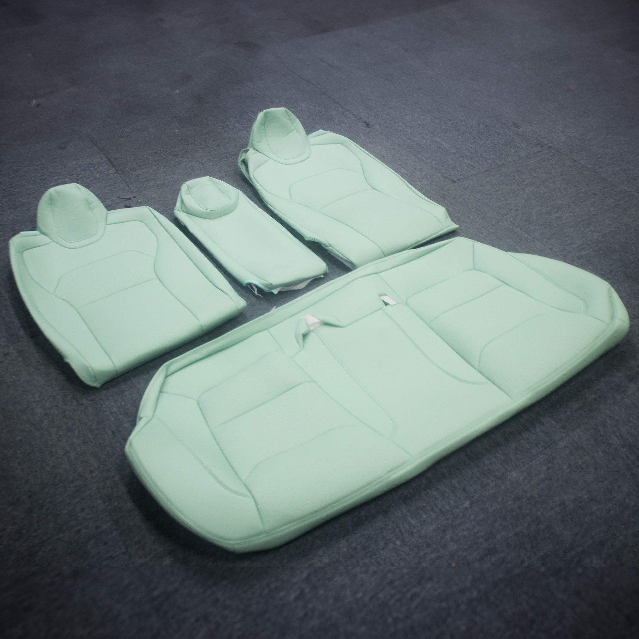 Premium Custom Fit Tesla Seat Covers for Model 3 & Model Y (2017-2025) - Waterproof & Anti-Slip Car Seat Protectors with Enhanced Comfort - Perfect for Road Trips, Daily Commutes & Interior Protection