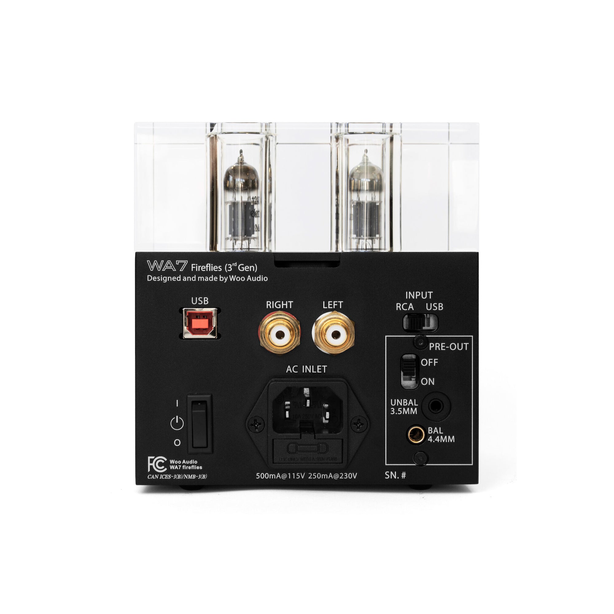 Woo Audio WA7 Fireflies 3rd Generation DAC & Headphone Amplifier - High-Fidelity Audio for Audiophiles, Home Studio & Gaming Setup