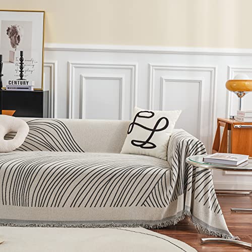 Beige Gray Stripe