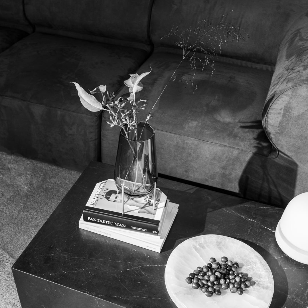 Theresa Arns Echasse Vase - Modern Ceramic Home Decor for Dining Table, Living Room & Office - Perfect for Flowers, Centerpieces & Interior Design