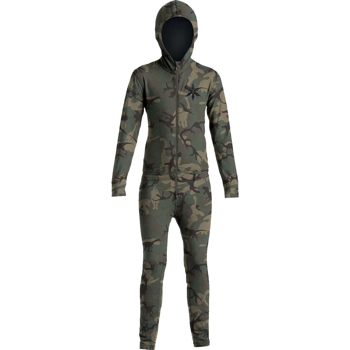 AIRBLASTER Youth Ninja Suit - Kids Ninja Costume for Halloween & Cosplay - Full-Body Jumpsuit for Martial Arts & Play Fighting - Perfect for Parties, Performances & Dress-Up Fun