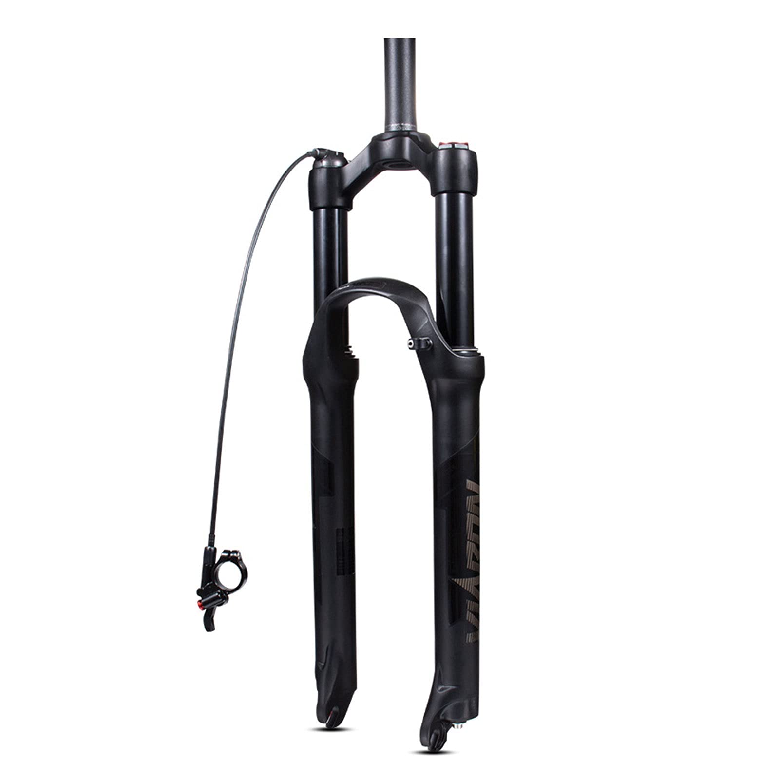 UPPVTE Air Fork 26/27.5/29 Inch MTB Bike Fork - 100mm Travel, Disc Brake Compatible, Manual & Remote Lockout, Damping Adjustment - Perfect for Mountain Biking, Trail Riding and Off-Road Cycling Adventures