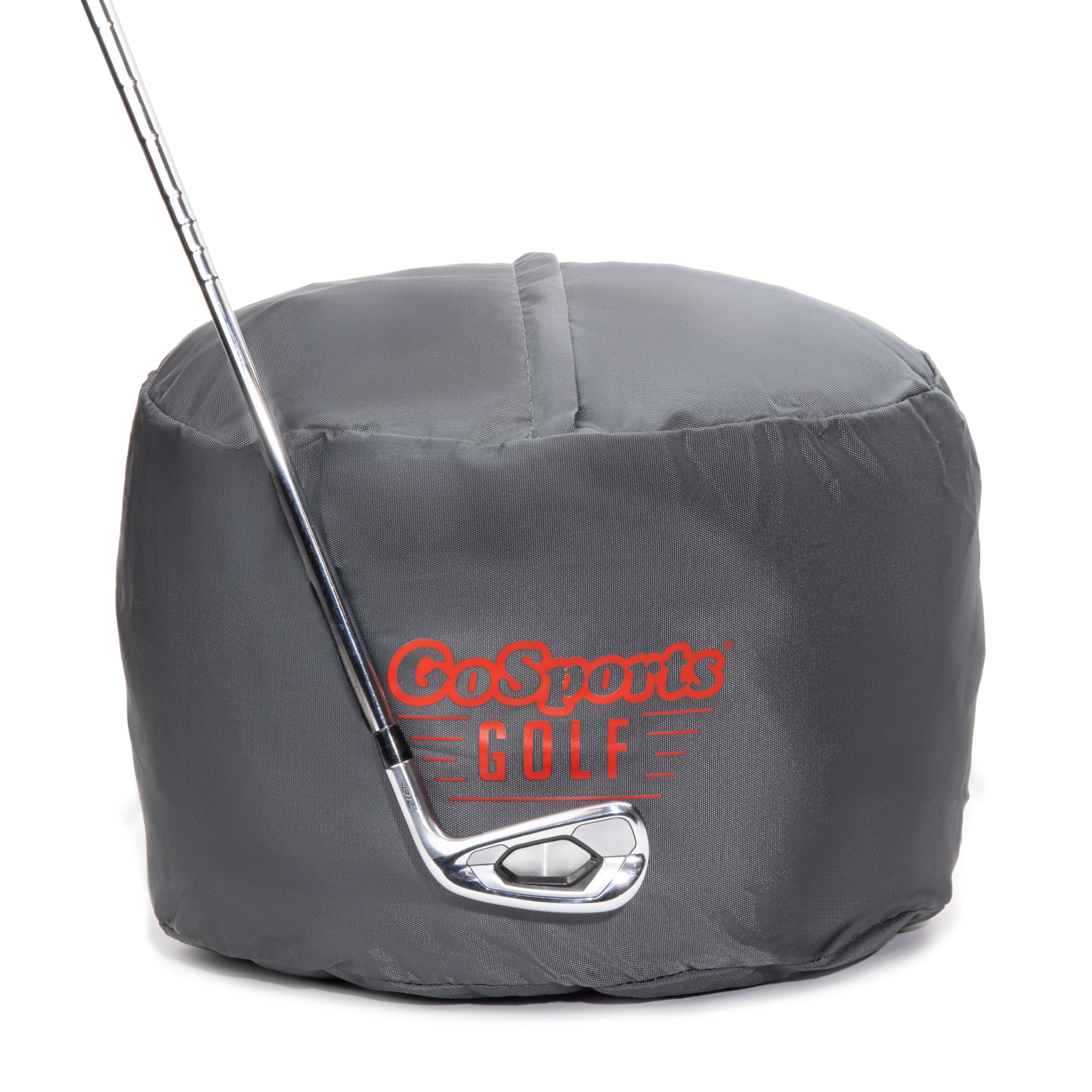 GoSports Golf Swing Training Bag - Impact Position Trainer for Proper Club & Hand Alignment | Improve Golf Swing Mechanics for All Skill Levels | Perfect for Driving Range & Backyard Practice (Blue)