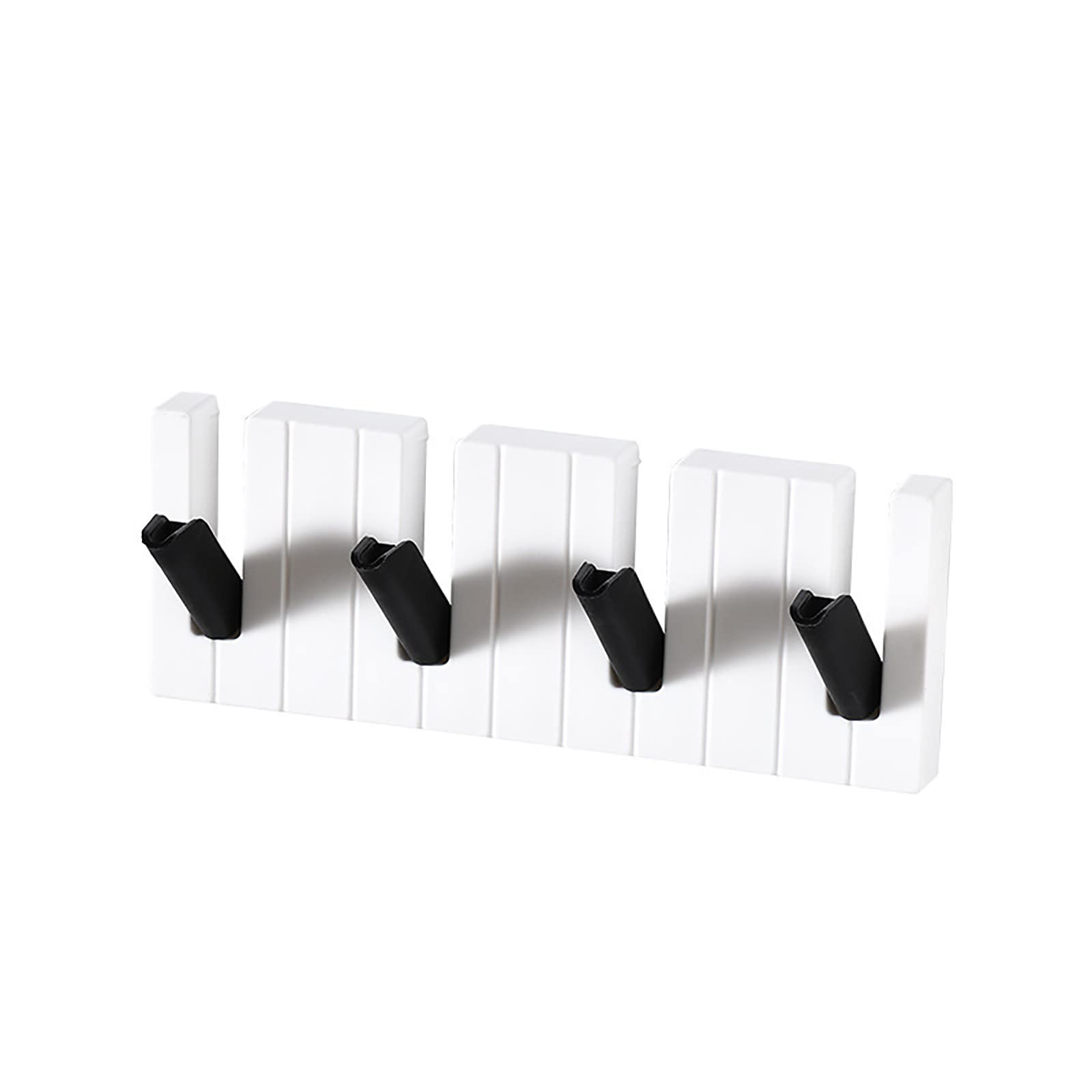 Foldable Wall Mounted Dish Rack - 4 Hooks for Kitchen & Hat Storage