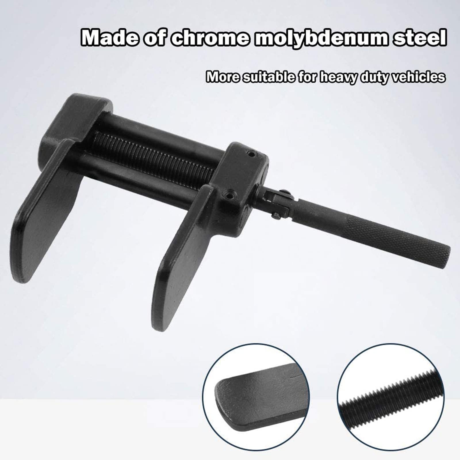 Heavy Duty Brake Caliper Press Tool - Universal Disc Brake Pad Spreader & Piston Compressor for Cars & Motorcycles - Perfect for DIY Auto Repairs & Maintenance