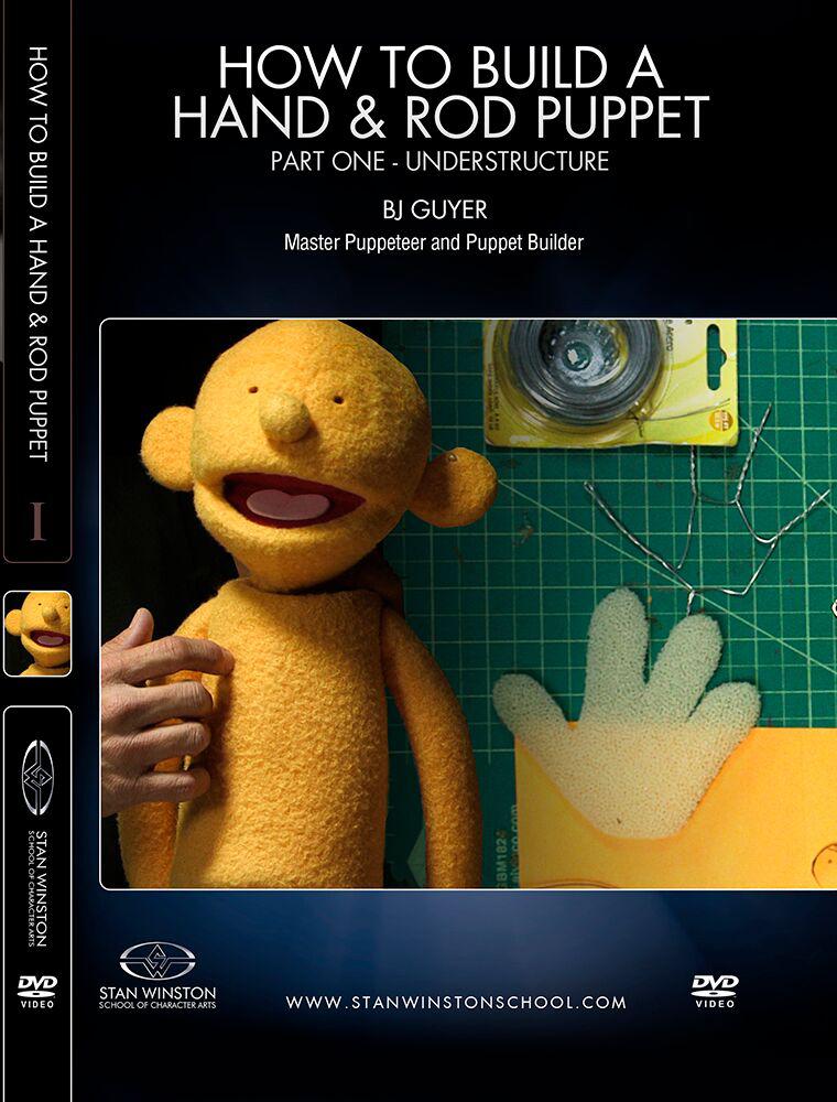 Stan Winston Studio How to Build a Hand & Rod Puppet DVD - Puppet Making Tutorial for Beginners & Professionals - Perfect for DIY Puppetry, Theater Performances & Educational Workshops