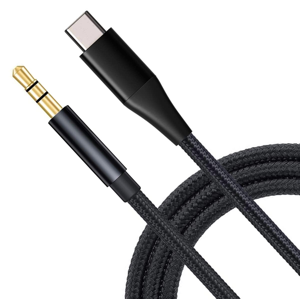 Premium USB-C to 3.5mm Aux Audio Cable for Samsung Galaxy A73 5G/A53 5G/A33 5G/A13 5G/A03s - Car Stereo Adapter, Headphone Jack Connector - Perfect for Music, Gaming & Hands-Free Calling in Car, Home & Office