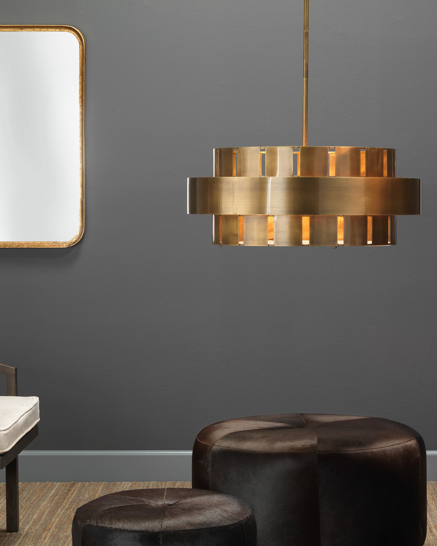 Orbit Chandelier - Modern Large Crystal Ceiling Light Fixture for Dining Room, Living Room & Bedroom | Elegant Home Decor Lighting