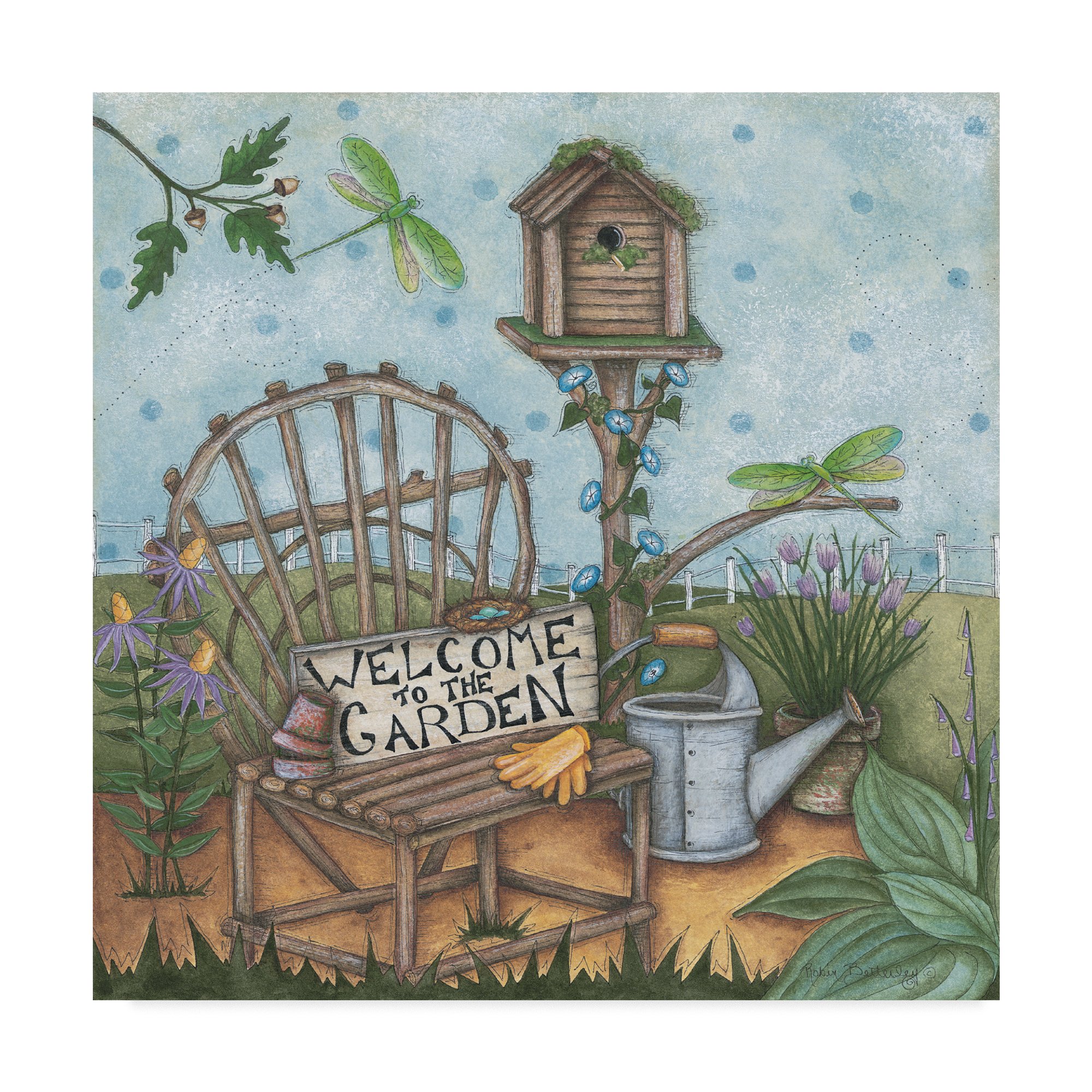 Trademark Fine Art Robin Betterley Multicolor Canvas Painting - Perfect for Home Decor, Office Wall Art & Gift Ideas