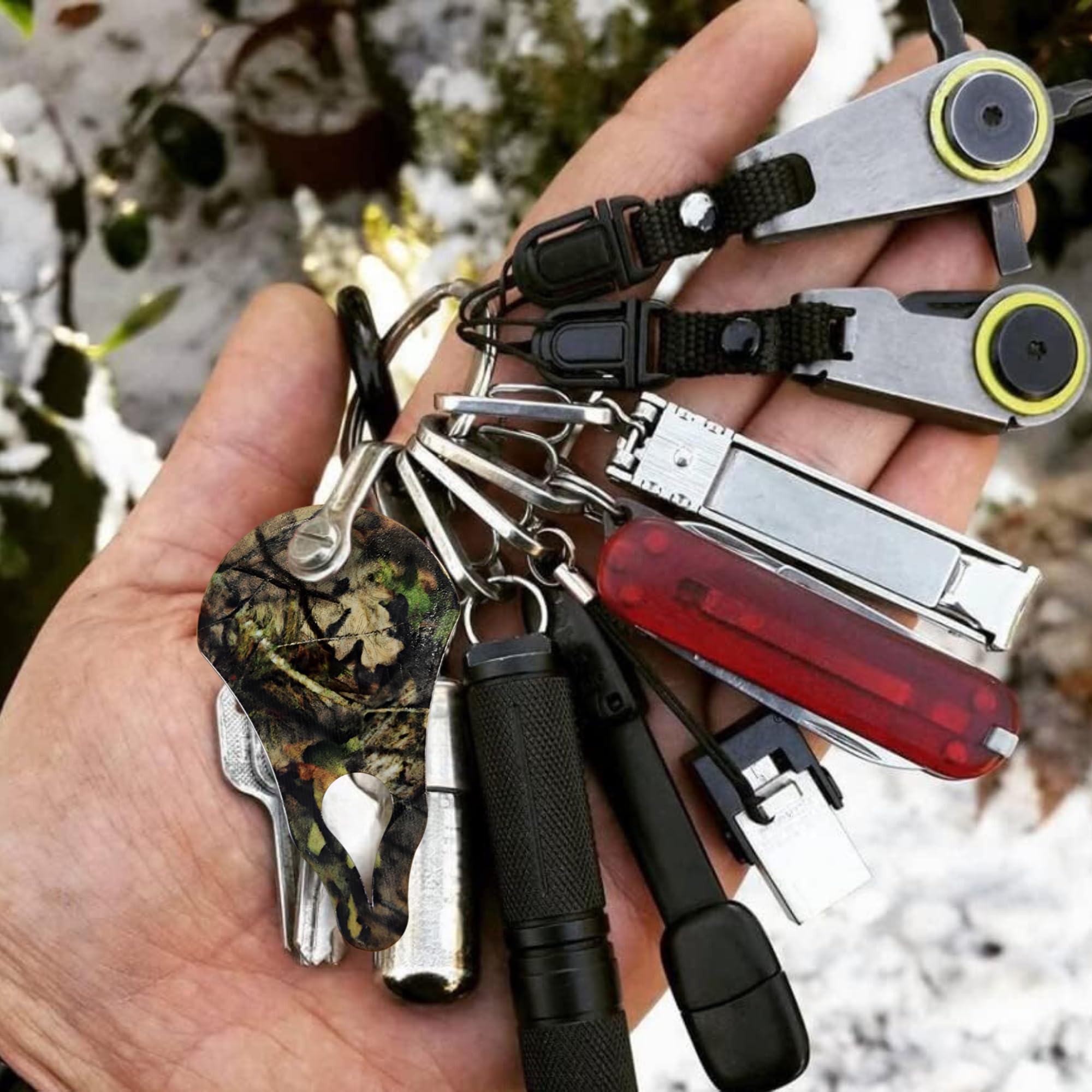Original Tick Key - Safe Portable Tick Remover Tool for Outdoor Hiking & Camping