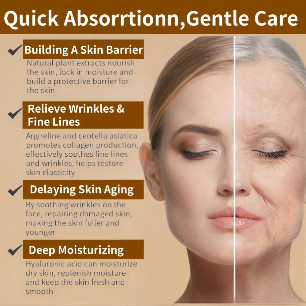10% Argireline Anti-Wrinkle Facial Serum for Women & Men - Advanced Anti-Aging Treatment to Reduce Fine Lines & Wrinkles, Oil Balancing Moisturizer - 1 oz | Perfect for Daily Skincare Routine & Nighttime Rejuvenation