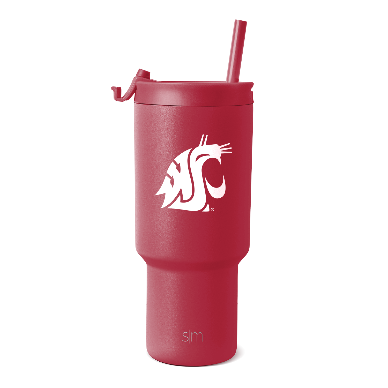 Collegiate Trek Tumbler - 20oz Insulated Stainless Steel Water Bottle with Lid & Straw - Perfect for College, Hiking, Gym & Outdoor Activities