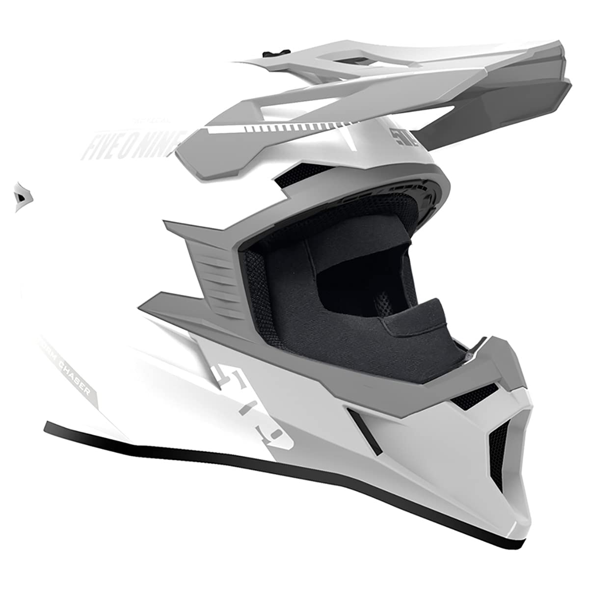509 Tactical 2.0 Snowmobile Helmet with Fidlock Bucket - Gloss Stormchaser - 4X-Large - DOT Certified Off-Road Motorcycle ATV Dirt Bike Helmet for Winter Riding & Extreme Sports