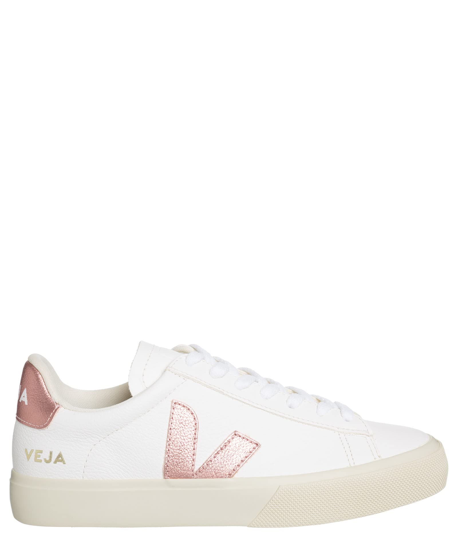 Veja Women's Campo Sneakers - Black & White Leather Vegan Sneakers for Casual Wear & Sustainable Fashion | Eco-Friendly Shoes for Everyday Comfort