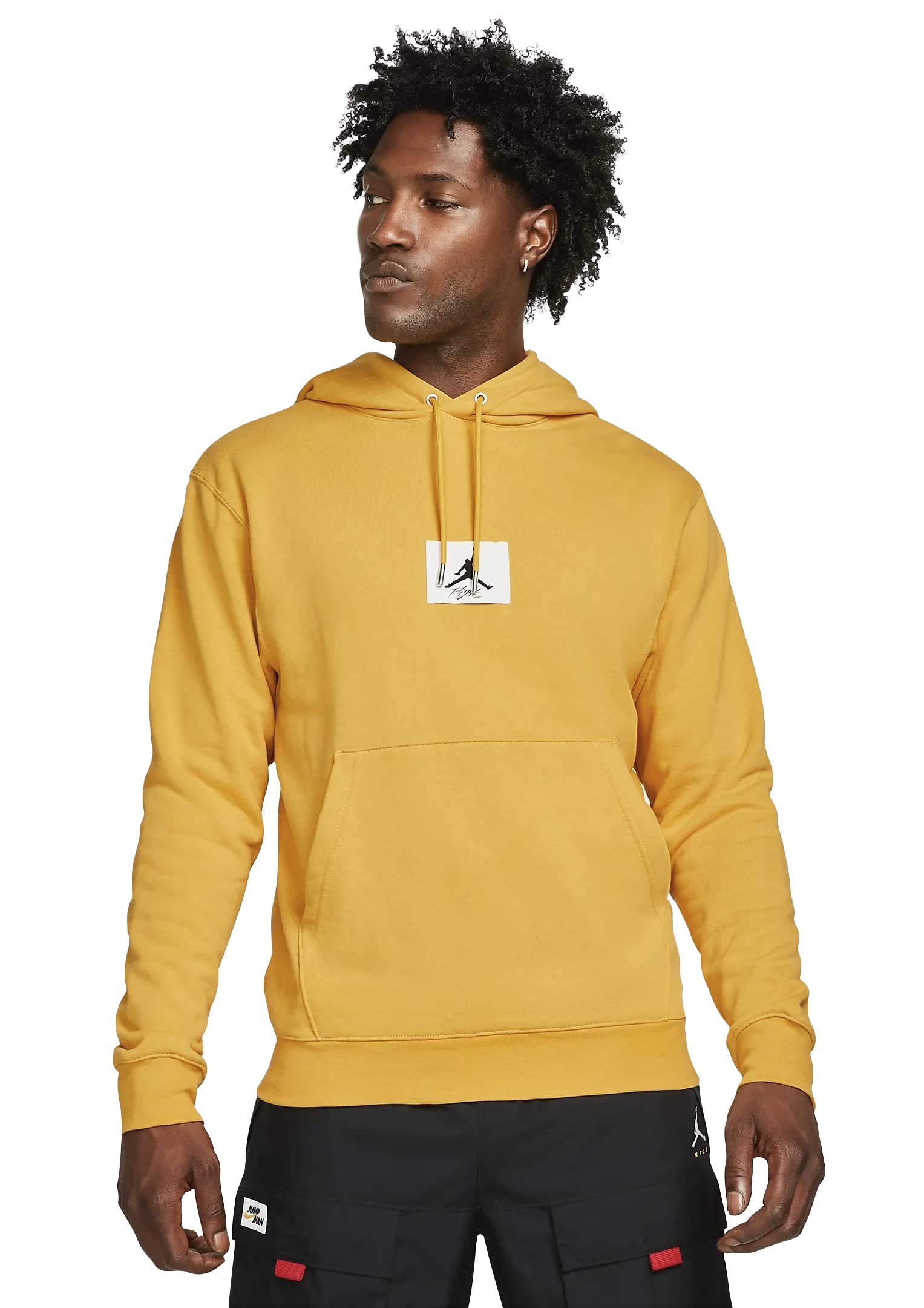 Nike AIR JORDAN FLIGHT Men's Heavyweight Fleece Hoodie - Large Size | Warm Winter Pullover for Basketball, Streetwear & Casual Outfits