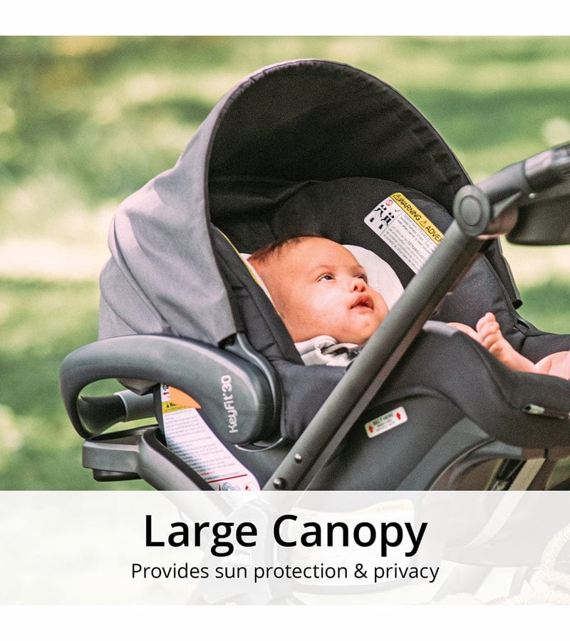 Chicco KeyFit 30 ClearTex Infant Car Seat - Lightweight & Safe Baby Car Seat for Newborns to 30 lbs | Perfect for Travel, Daily Commute & Family Outings