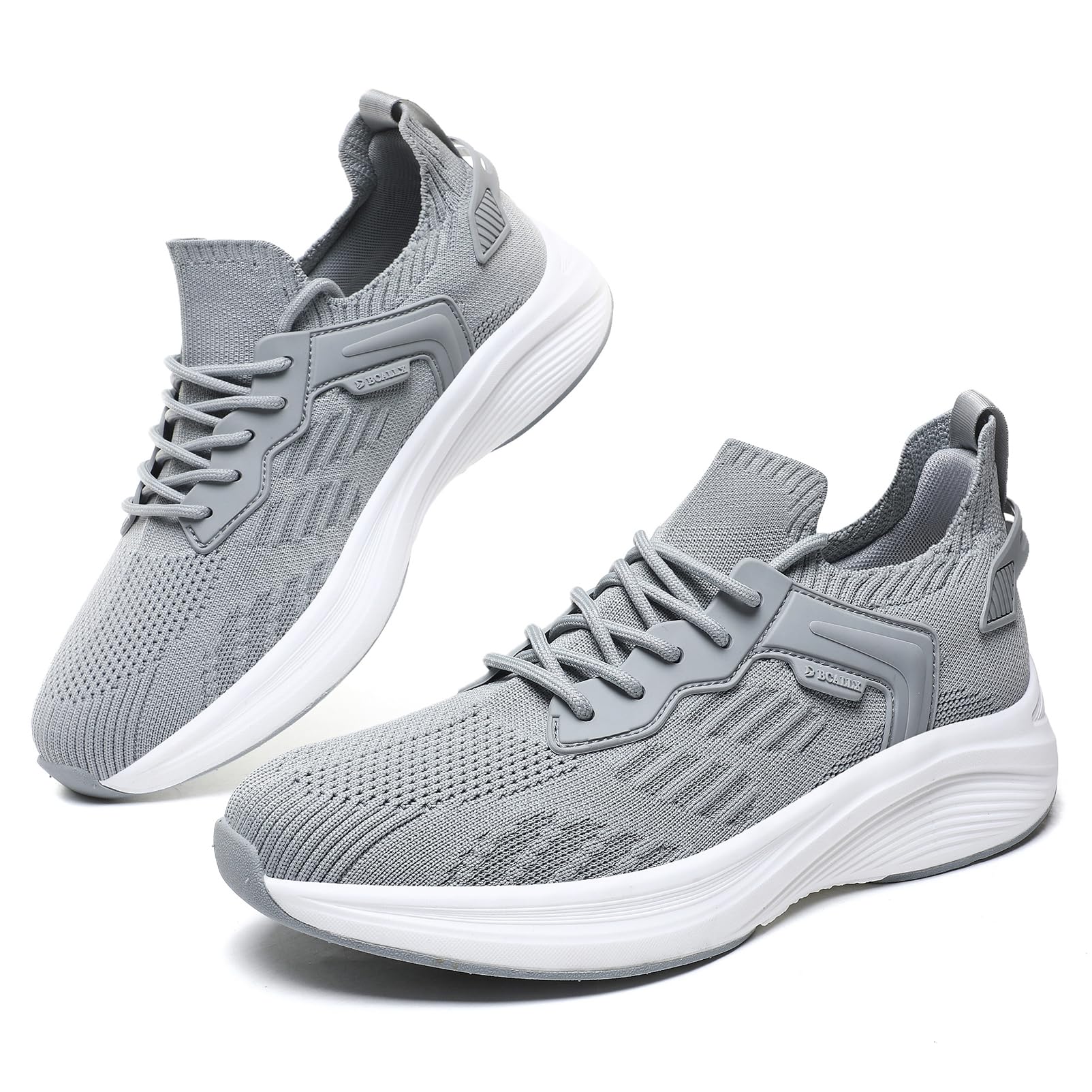 Slip On Casual Walking Shoes for Men & Women - Lightweight Breathable Jogger Running Shoes with Comfortable Cushioning - Perfect for Gym Workouts, Jogging & Everyday Fashion Sneakers