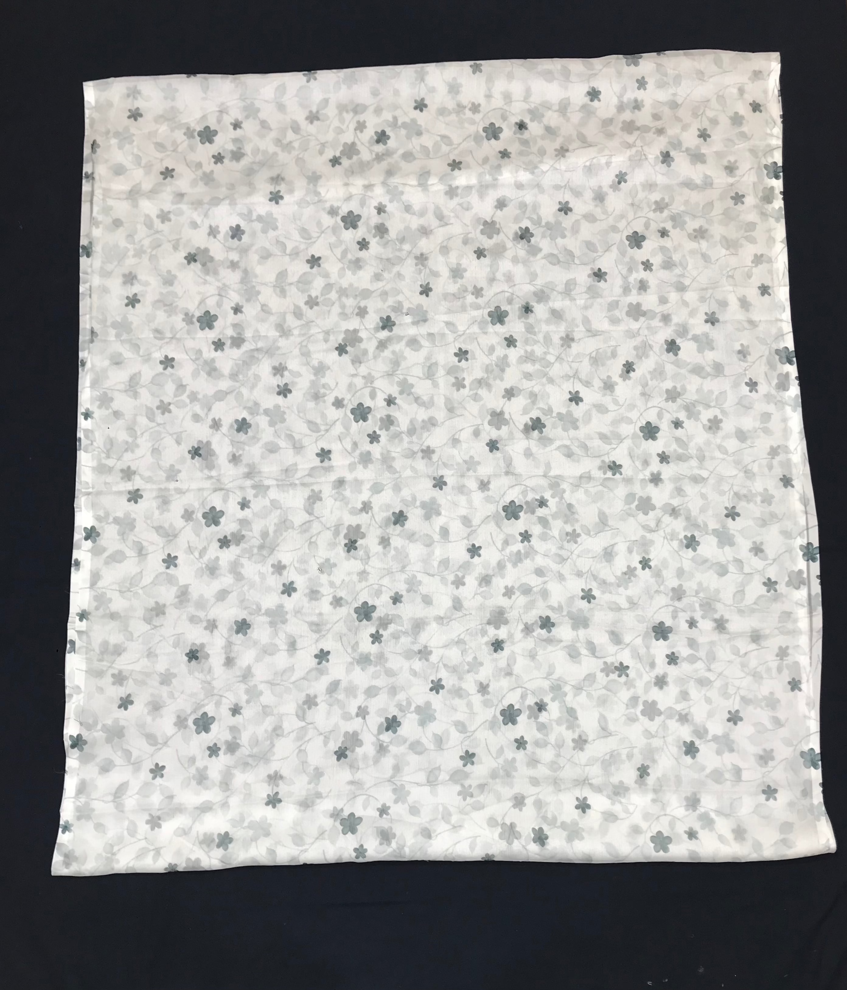 Elegant White Floral Chiffon Saree for Women - Perfect for Weddings, Parties & Special Occasions