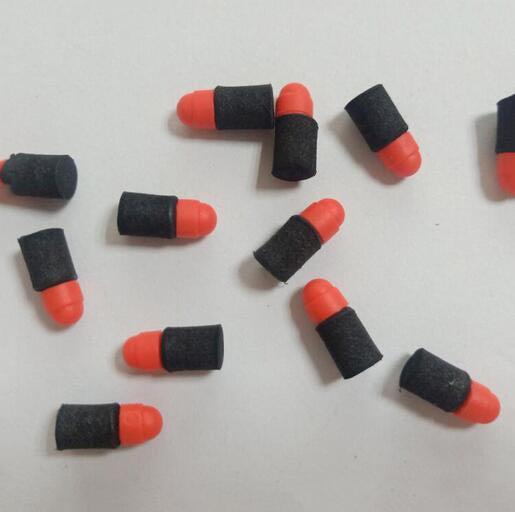 Soft EVA Foam Darts 7mm - Safe Toy Bullets for Nerf Guns, Outdoor Games & Kids Play - Pack of 100 Darts for Foam Blasters, Target Practice & Backyard Fun