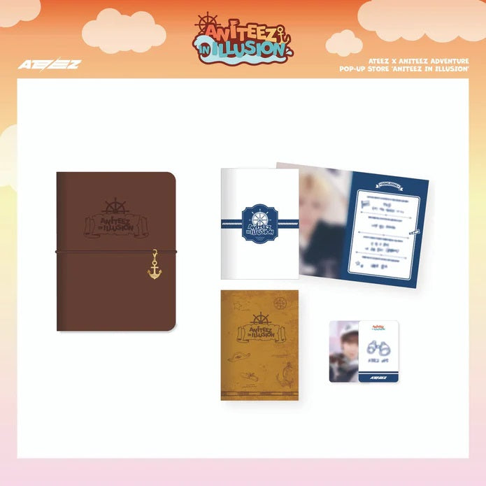 ATEEZ ANITEEZ IN ILLUSION MD Adventure Log Photo Note - K-Pop Merchandise for Fans | Perfect for Collectors, Photo Albums & K-Pop Memorabilia Display