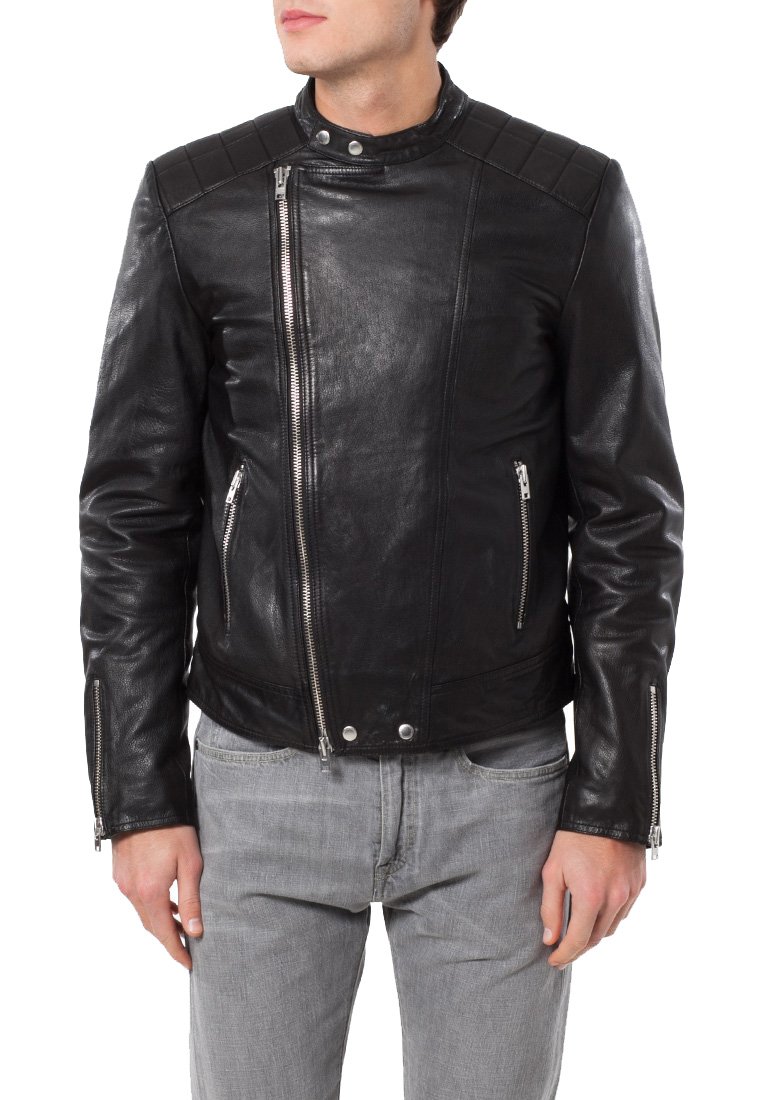 New Genuine Lambskin Leather Slim Fit Biker Motorcycle Jacket for Men X304 - Premium Men's Riding Jacket for Motorcycle Enthusiasts & Urban Fashion