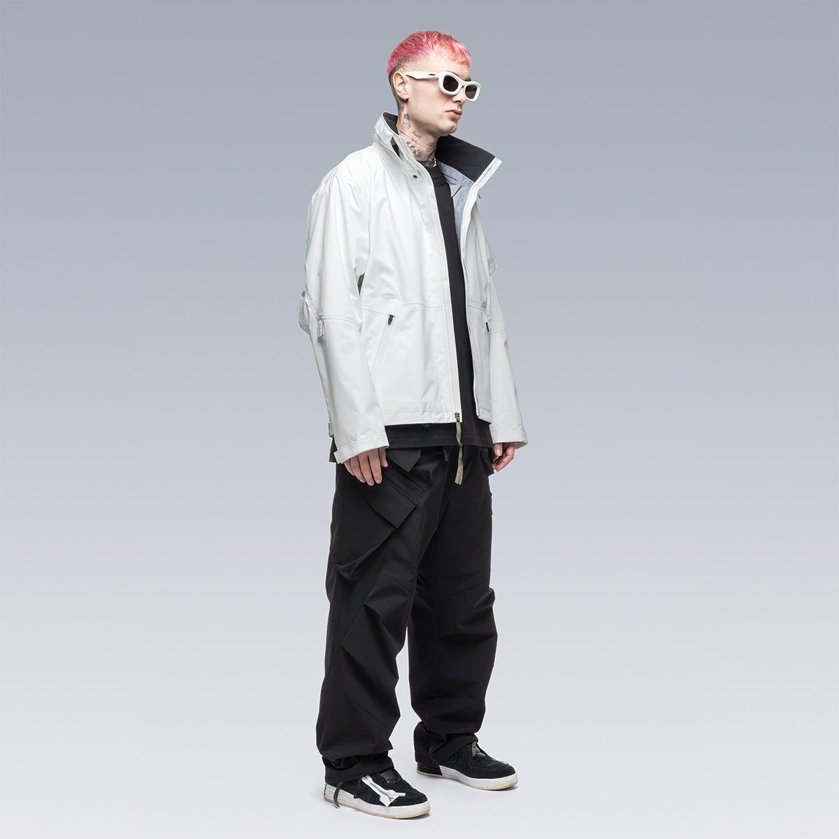 Acronym J101 GT White - Premium Men's Waterproof Jacket for Urban Commuting & Outdoor Adventures