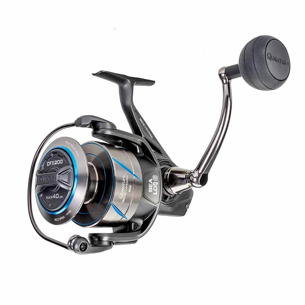 Quantum Benchmark Spinning Reel - High Performance Fishing Reel with Smooth Drag System | Perfect for Freshwater & Saltwater Fishing, Bass, Trout, and Offshore Angling
