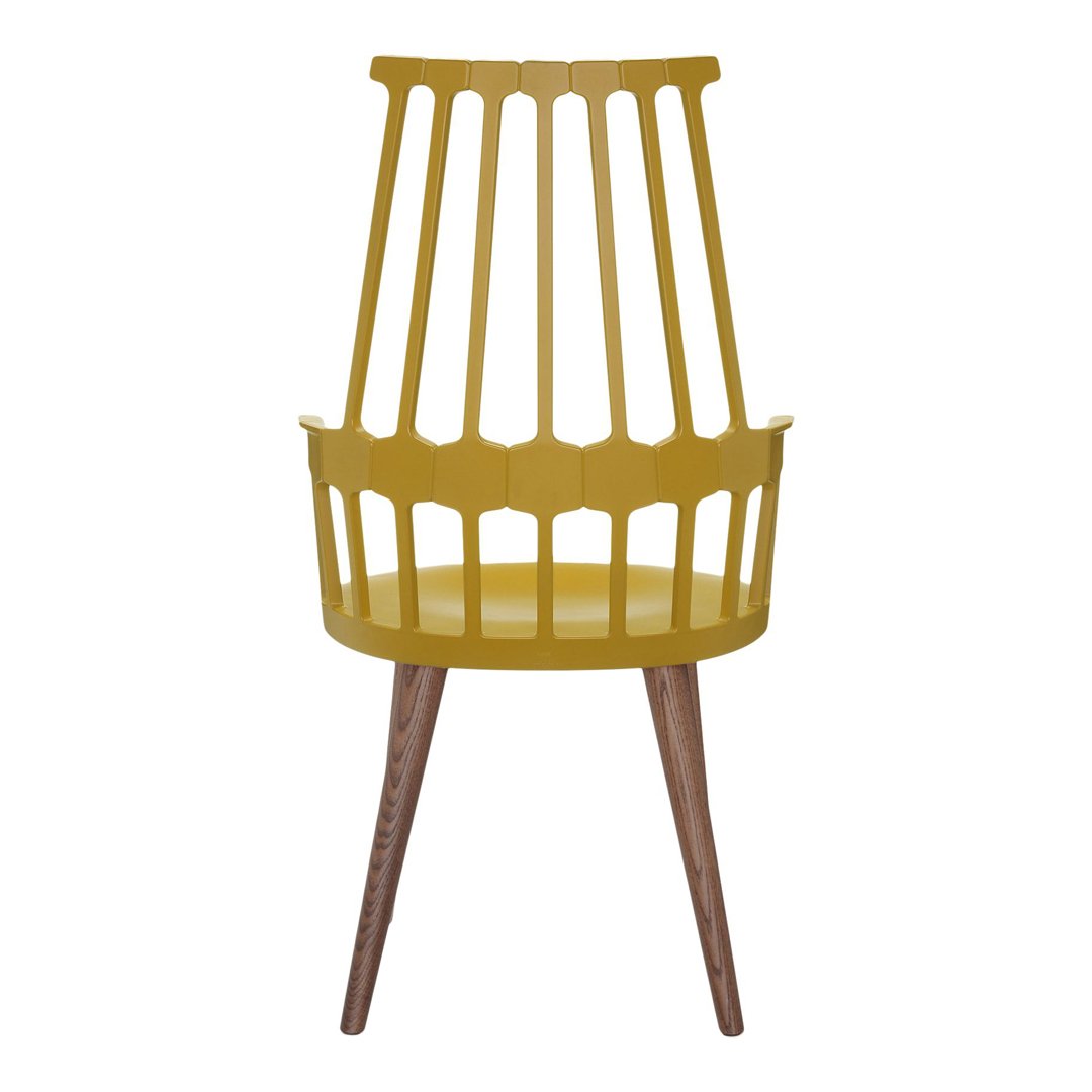 Comback Chair Set of 2 - Modern Wooden Leg Dining Chairs for Kitchen, Dining Room, and Office - Comfortable & Stylish Seating Solution